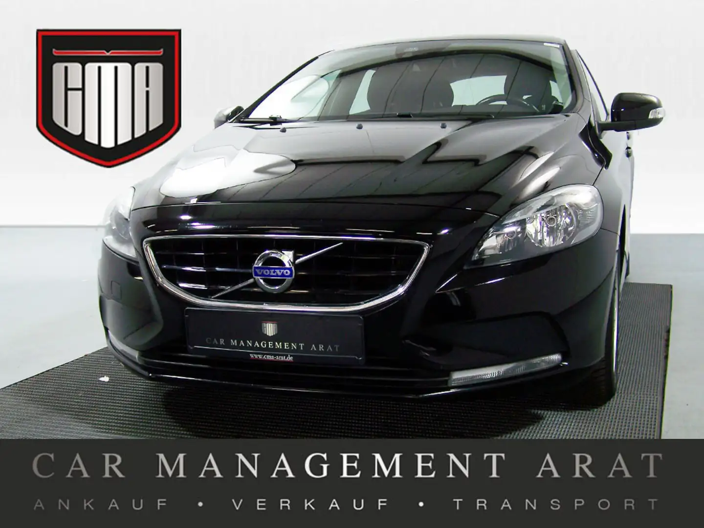 Volvo V40 1.6 D2 Kinetic NAVI+PDC+SITZH+TEMP Schwarz - 1