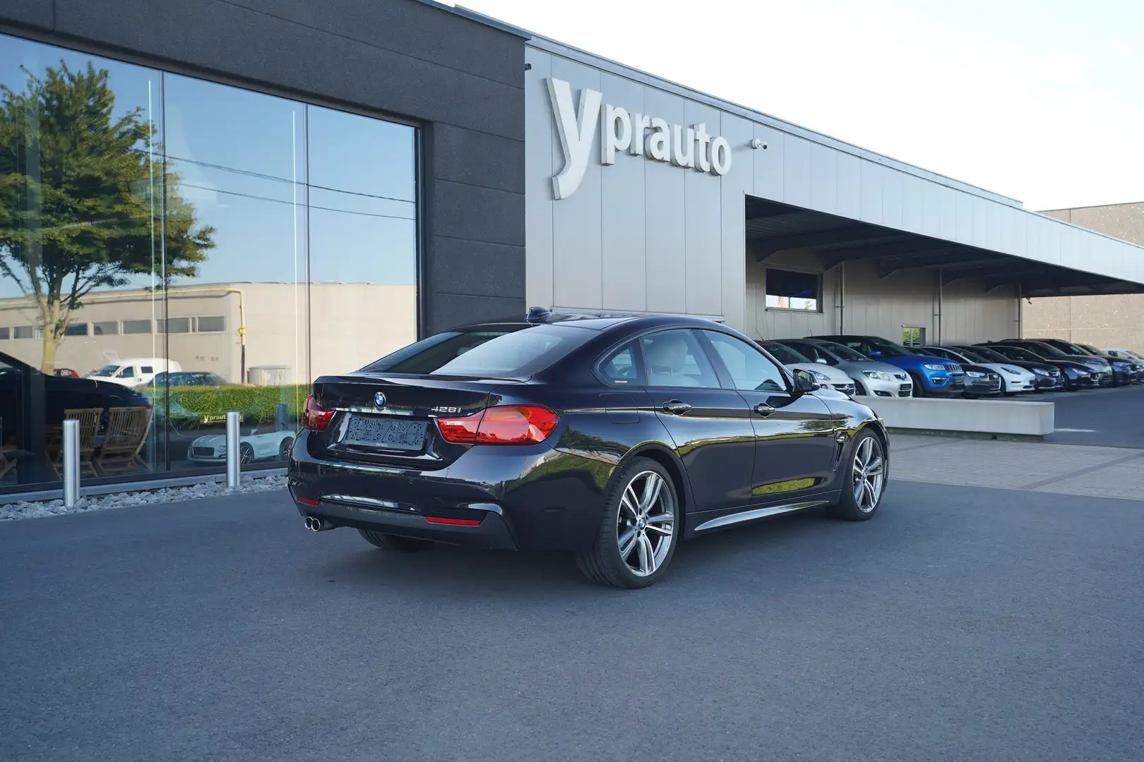 BMW 428 428i=2.0 biturbo Gran Coupe Aut. M-pack Volleder Niebieski - 2