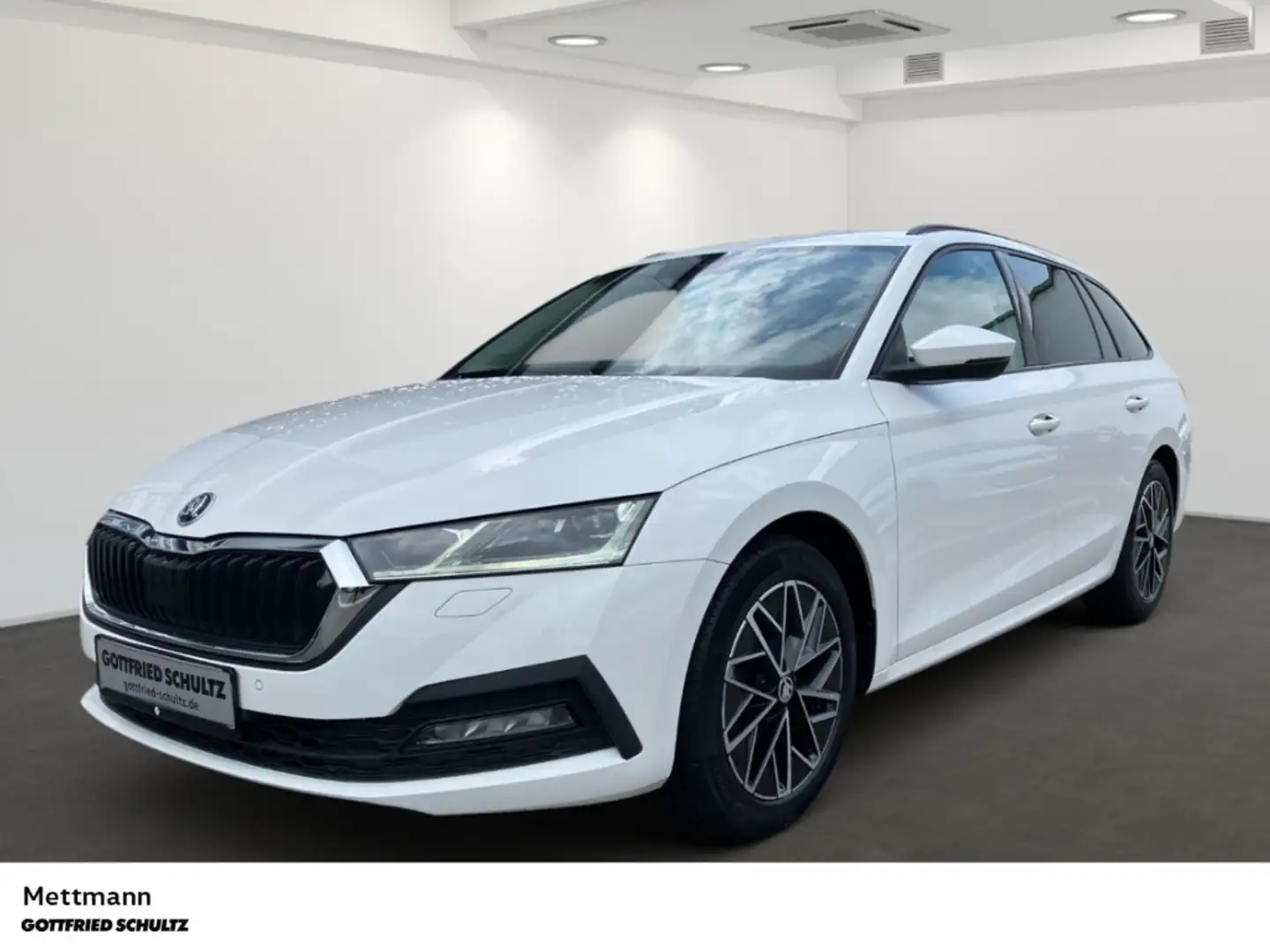 Skoda Octavia Combi Ambition 1.5 TSI NAVI AHK SHZ Weiß - 1