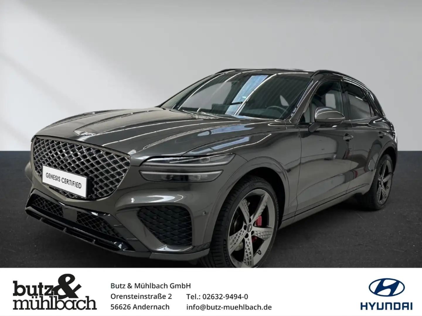 Genesis GV70 Sport 4WD AD El. Panodach Memory Sitze LED ACC El. Grau - 1