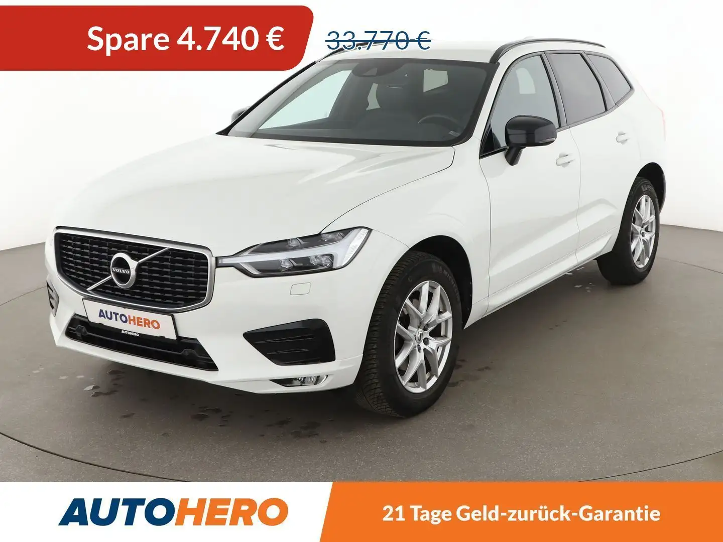 Volvo XC60 2.0 D4 R-Design 2WD Aut*NAVI*LED*TEMPO*CAM*PDC*SHZ Weiß - 1