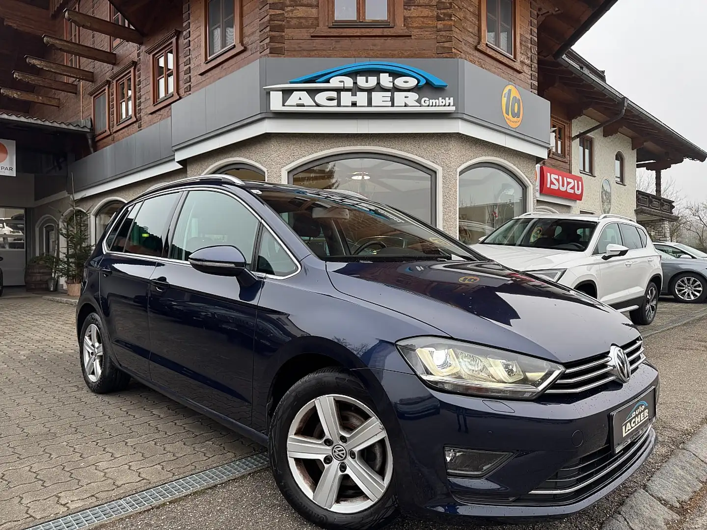 Volkswagen Golf Sportsvan Highline BMT 1,4 TSI DSG Blau - 1