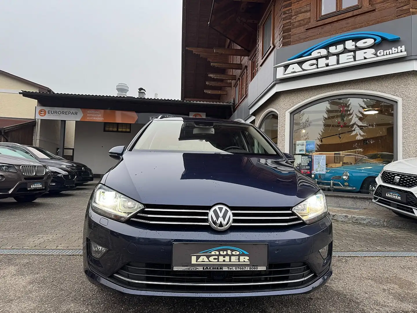 Volkswagen Golf Sportsvan Highline BMT 1,4 TSI DSG Blau - 2