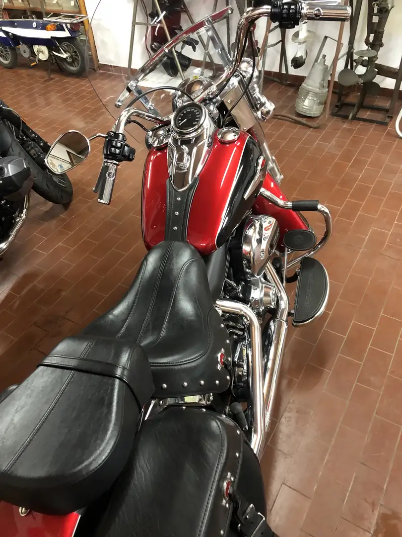 Harley-Davidson Heritage Softail FLSTC Rosso - 2