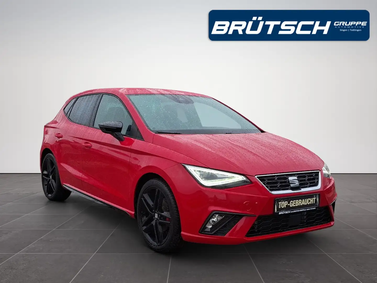 SEAT Ibiza 1.5 TSI FR Pro Black Edition DSG / NAVI / LED / SI Rot - 2