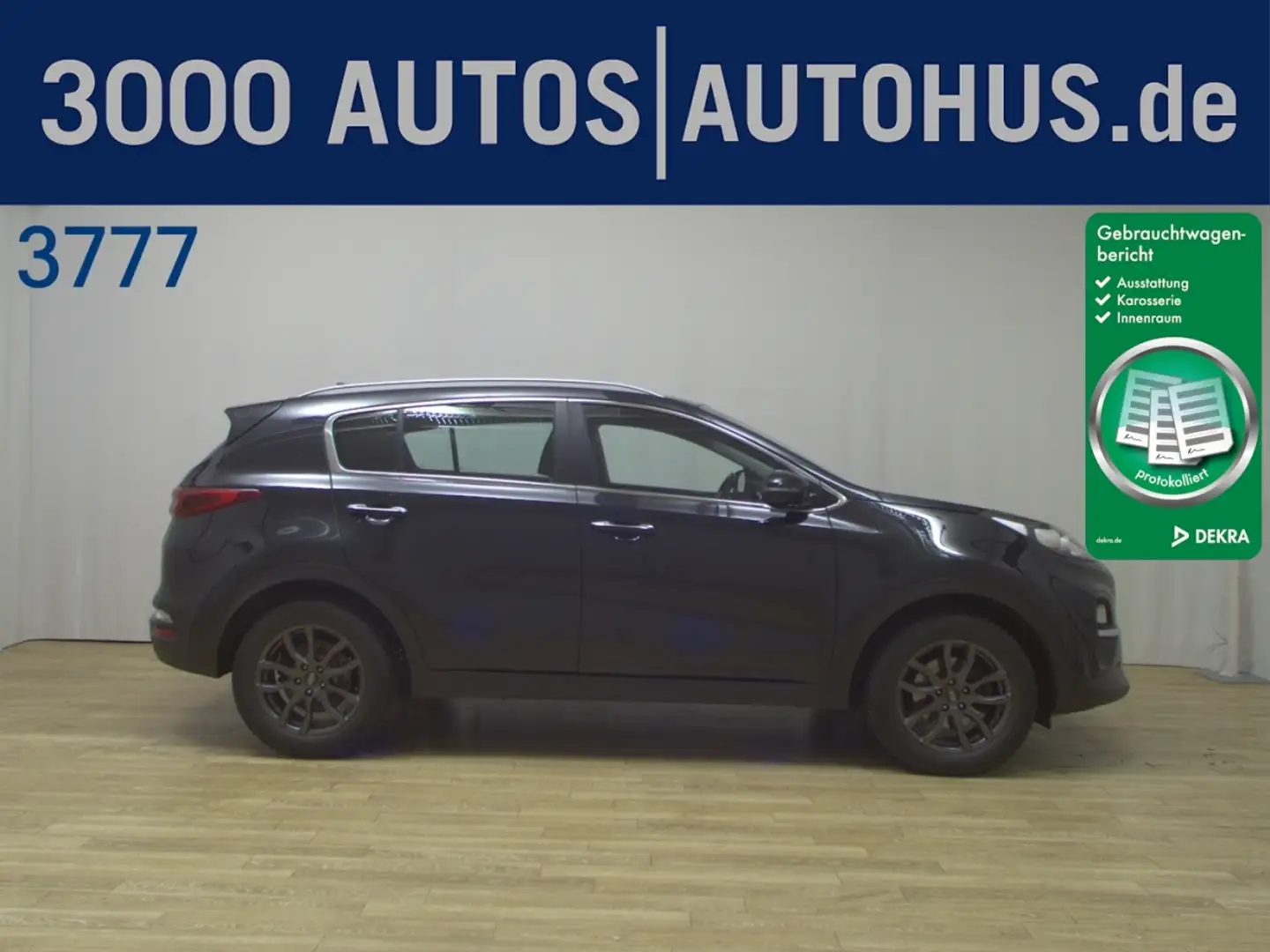 Kia Sportage 1.6 CRDi Vision Navi PDC RFK SpurH LM Чёрный - 1