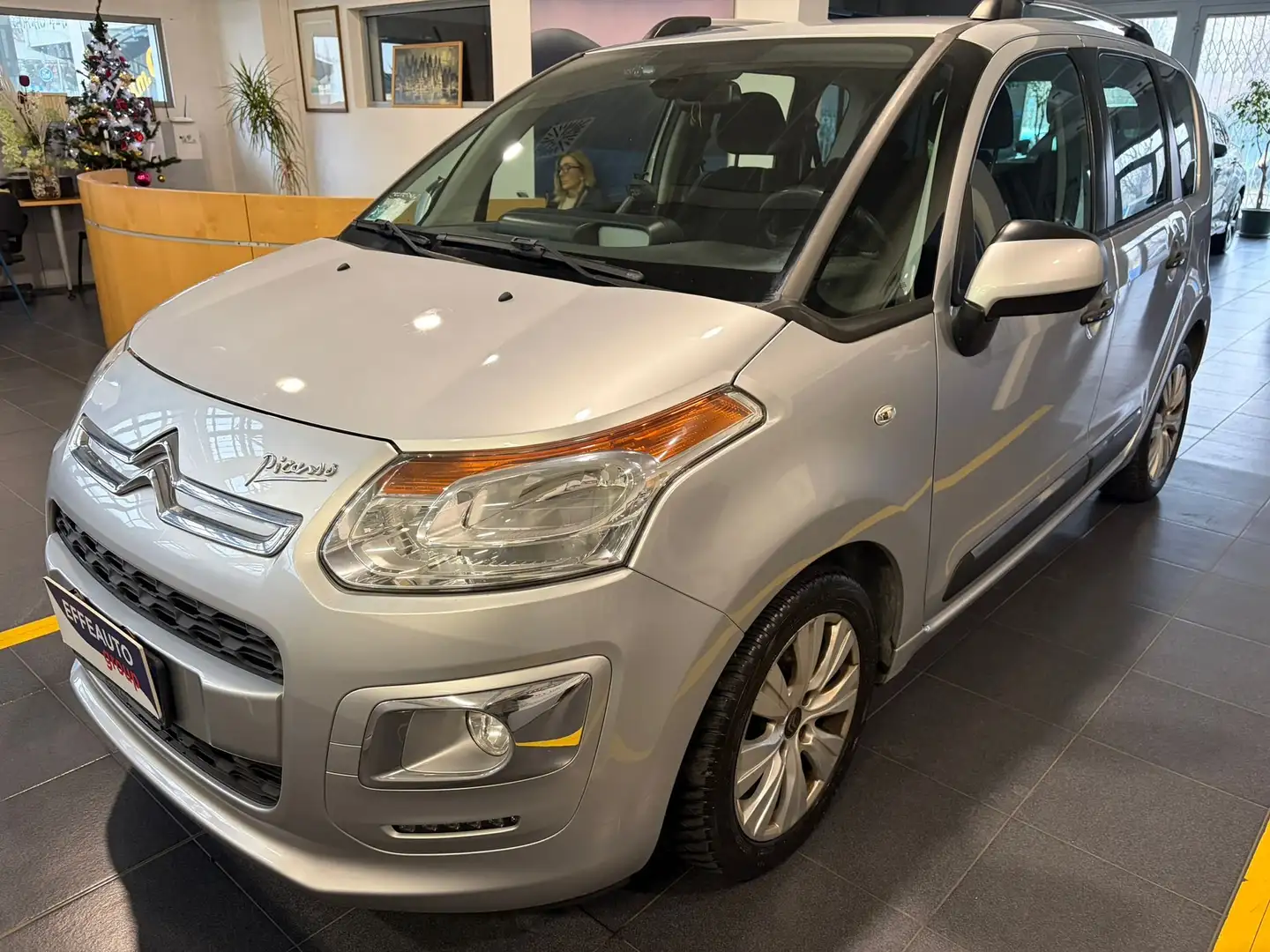 Citroen C3 Picasso Picasso 1.6 hdi 16v Exclusive FL Argent - 2