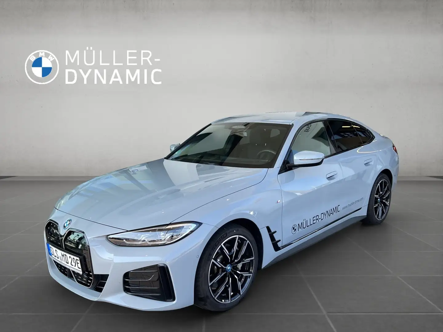 BMW i4 eDrive40 GRAN COUPÈ M SPORT AHK RÜCKFAHR KOMFORTZU Grau - 1