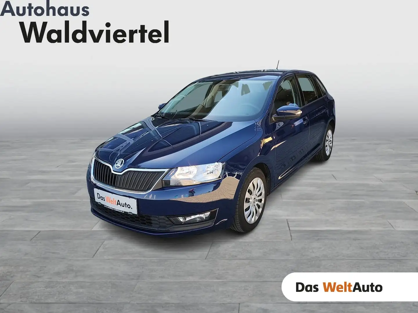 Skoda Rapid/Spaceback Spaceback Active TSI Blau - 1