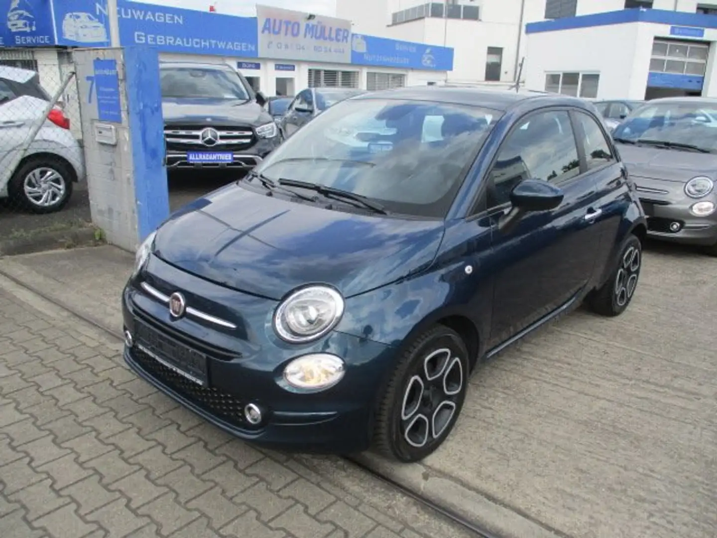 Fiat 500 1.0i.Club.Klima.Weinig KM.Mod.23.Sofort Bleu - 1