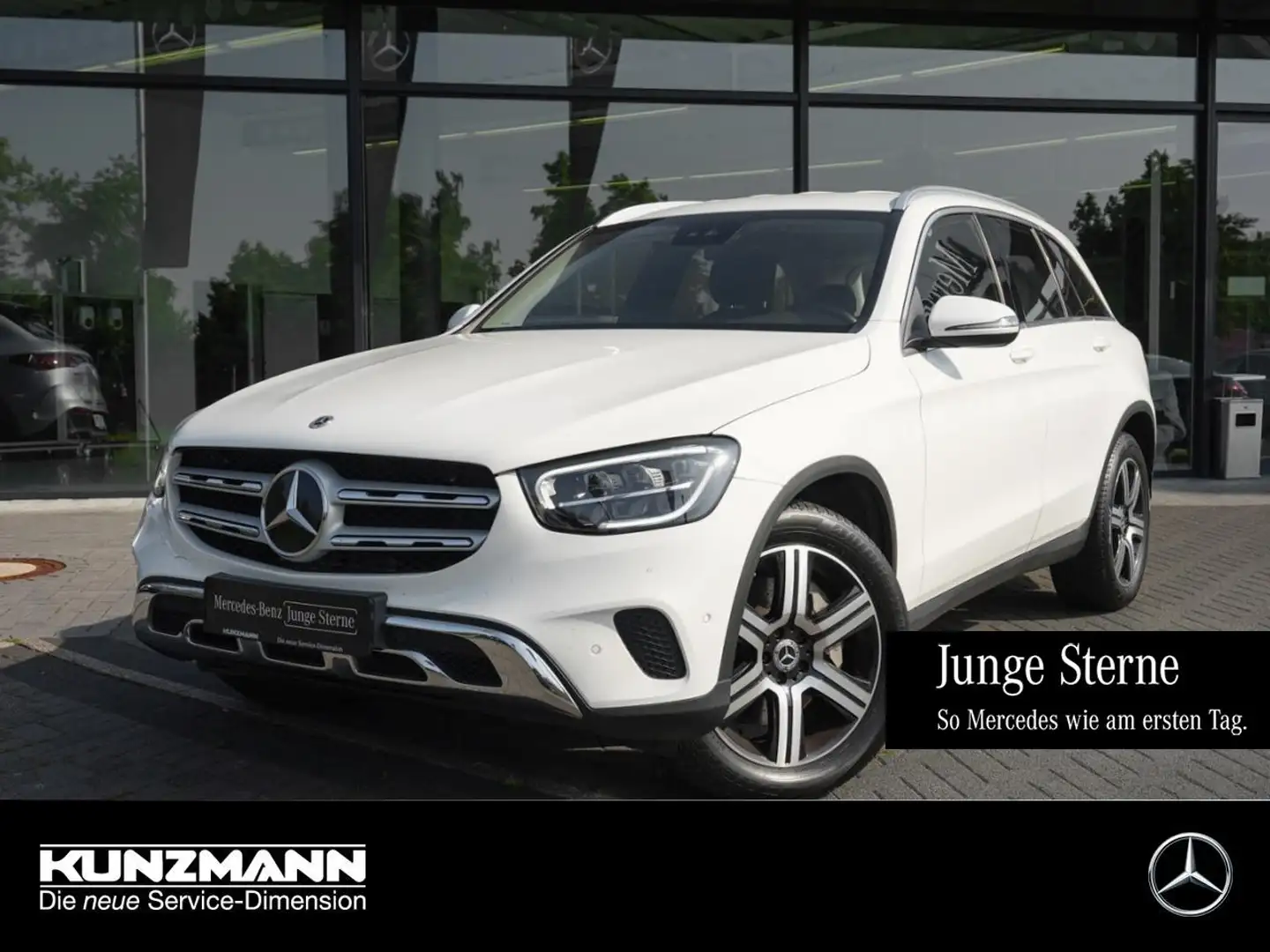 Mercedes-Benz GLC 400 d 4M Off-Road MBUX Navi Standheizung AHK Blanc - 1
