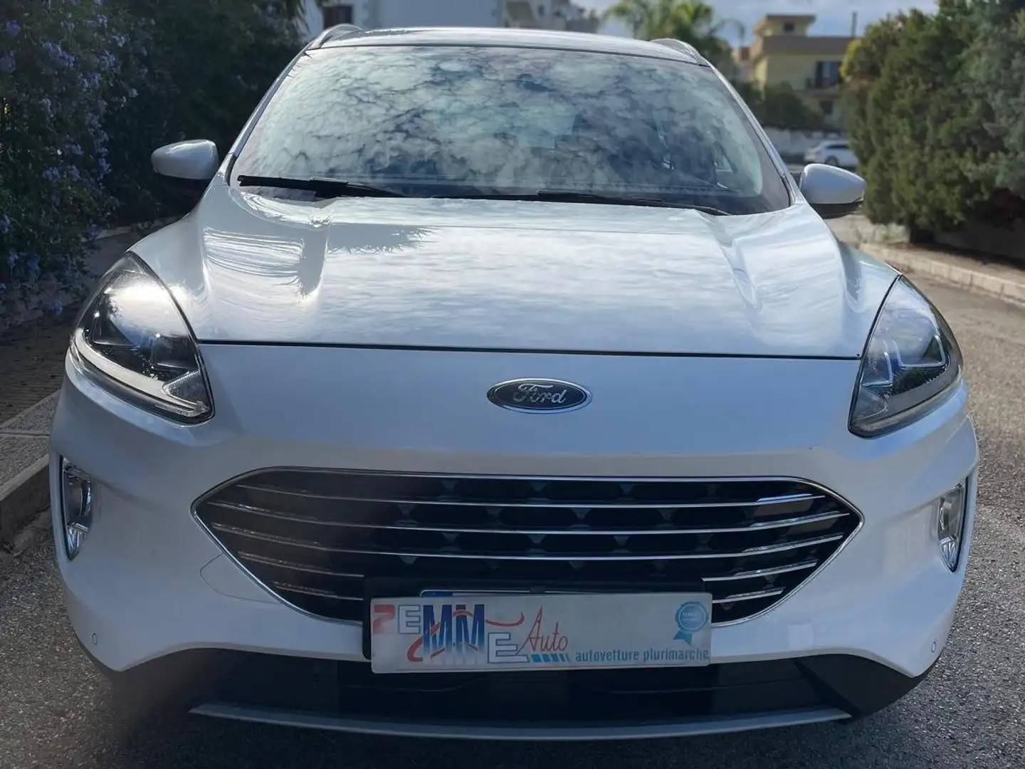 Ford Kuga Kuga III 2020 1.5 ecoblue Titanium  2wd 120cv auto Bianco - 2