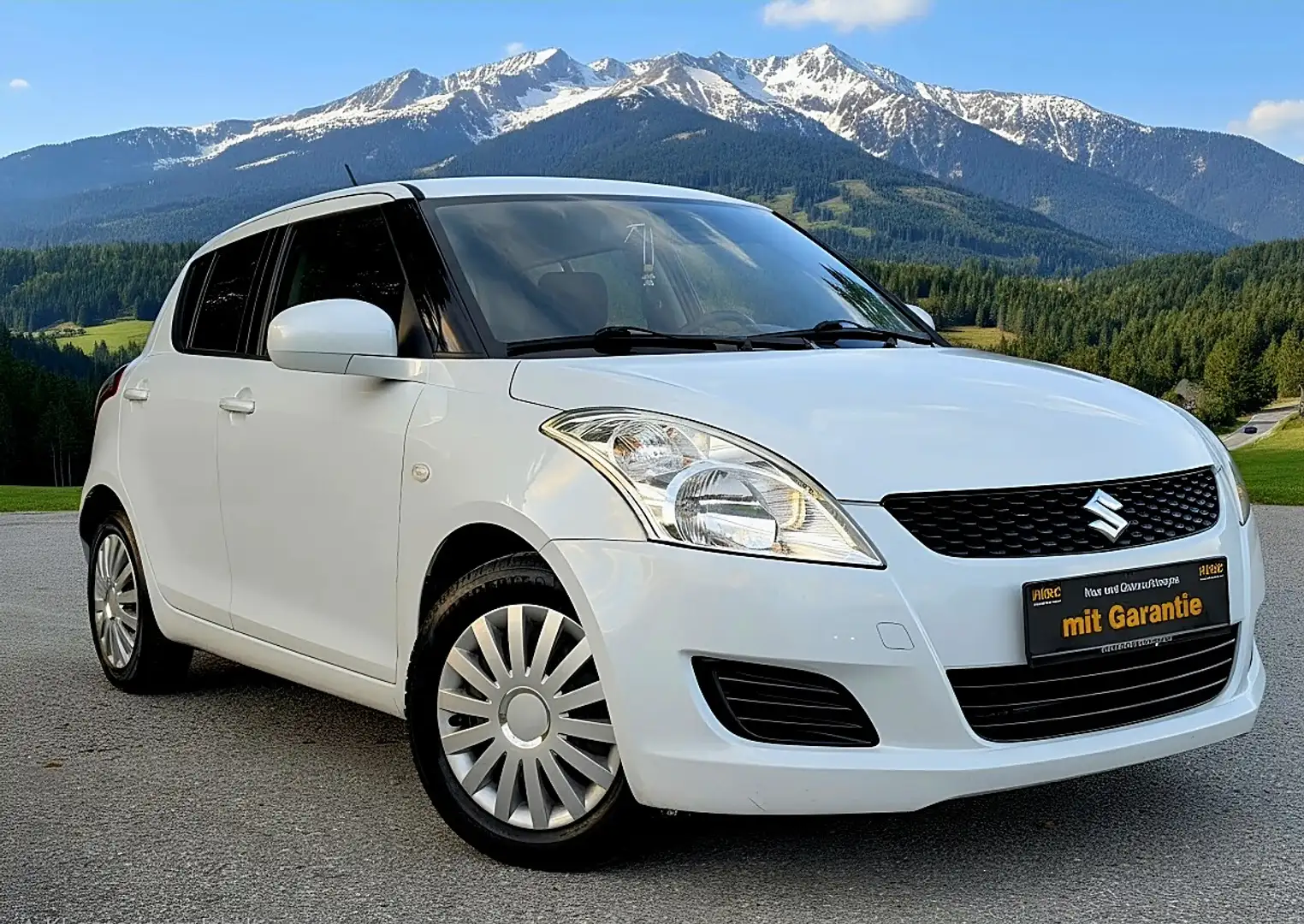 Suzuki Swift GL Spezial*90Ps*Auto mit Pickerl*8-fach*Klima* Weiß - 2