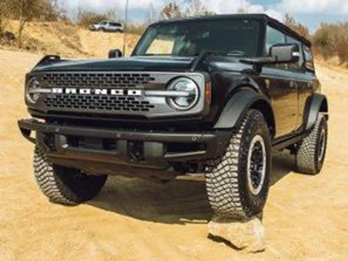 Ford Bronco mit Sasquatch Paket Czarny - 2