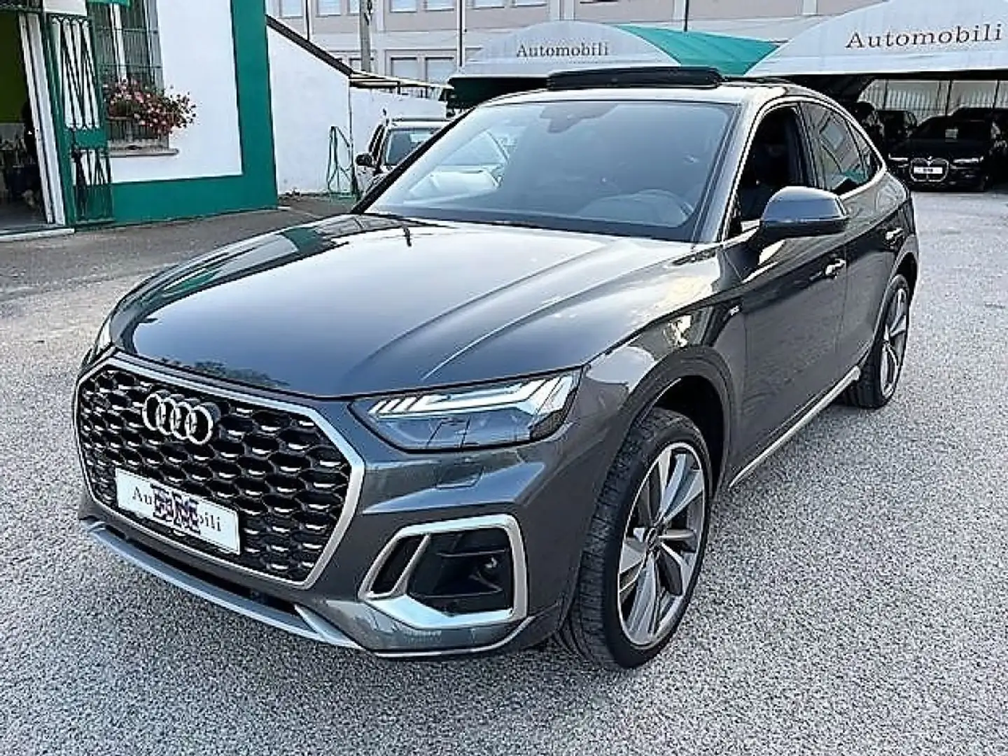 Audi Q5 SPB 40TDI QUATTRO S TRONIC S LINE PLUS TETTO C21 Grigio - 2