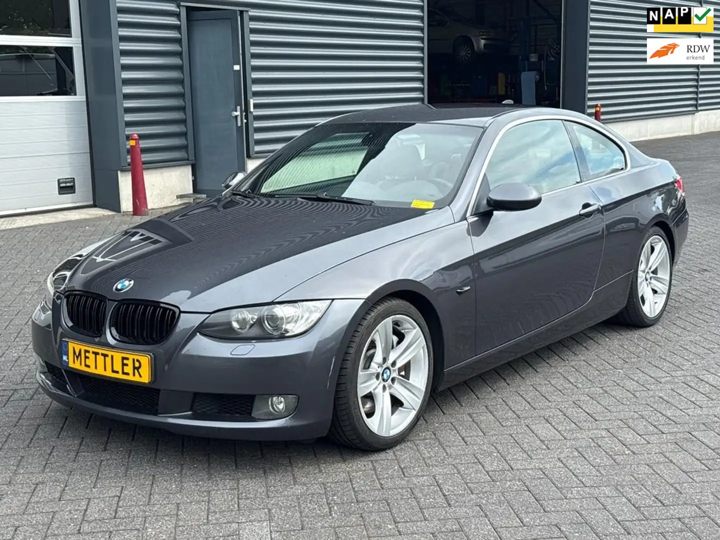 BMW 335 3-serie Coupé 335i High Executive Grijs - 1