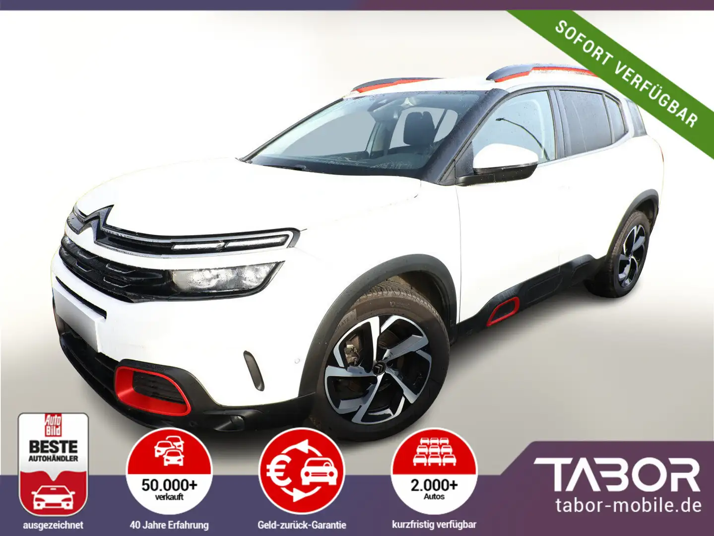 Citroen C5 Aircross 1.2 PureTech 130 Feel Pack Nav ACC Weiß - 2