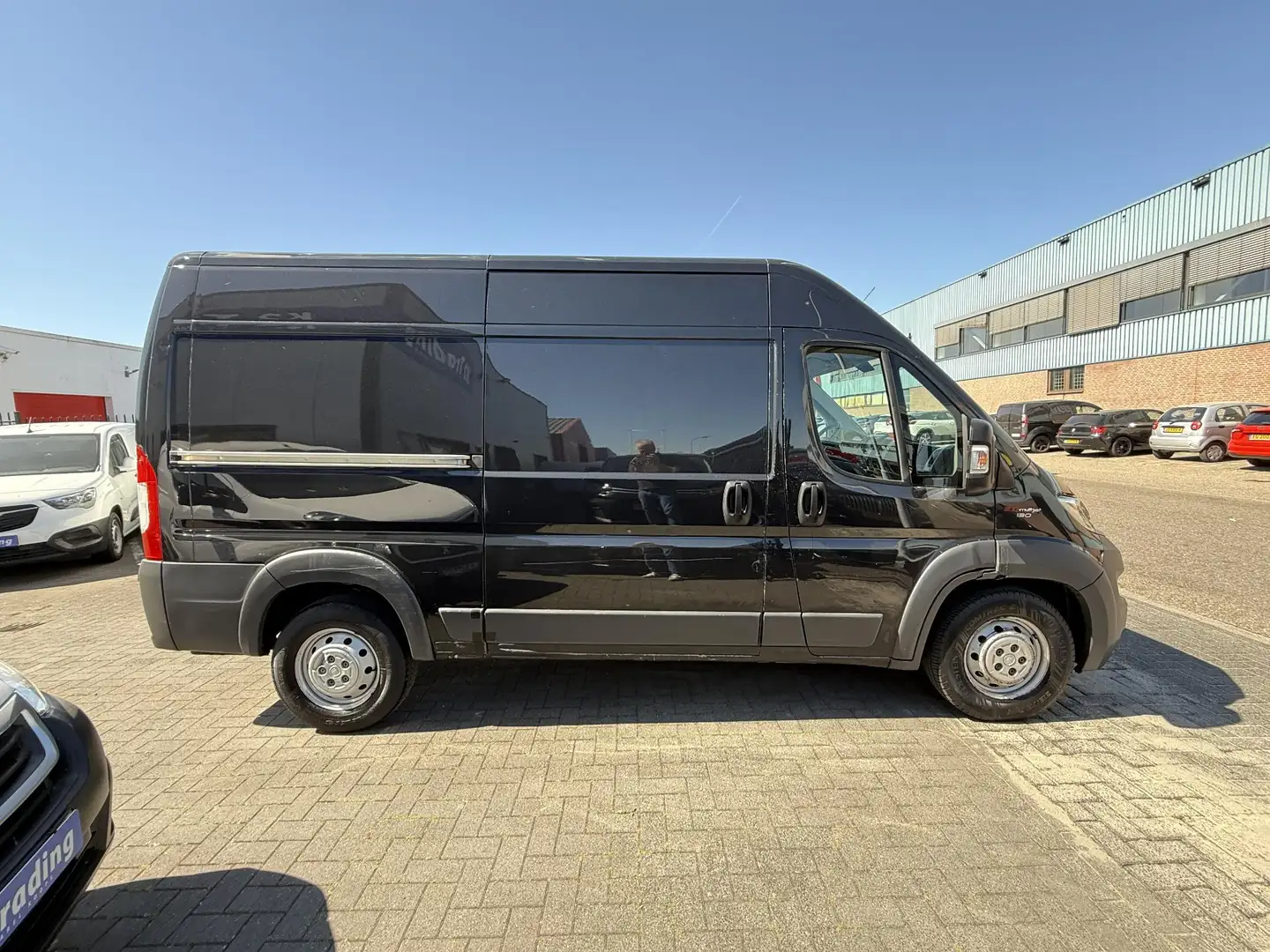 Fiat Ducato 35H 2.3 MultiJet L2H2 EURO 6 AIRCO NAVI APK 5-2026 Negro - 2