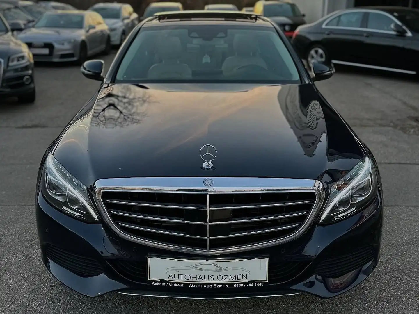 Mercedes-Benz C 200 d Avantgarde Bleu - 2