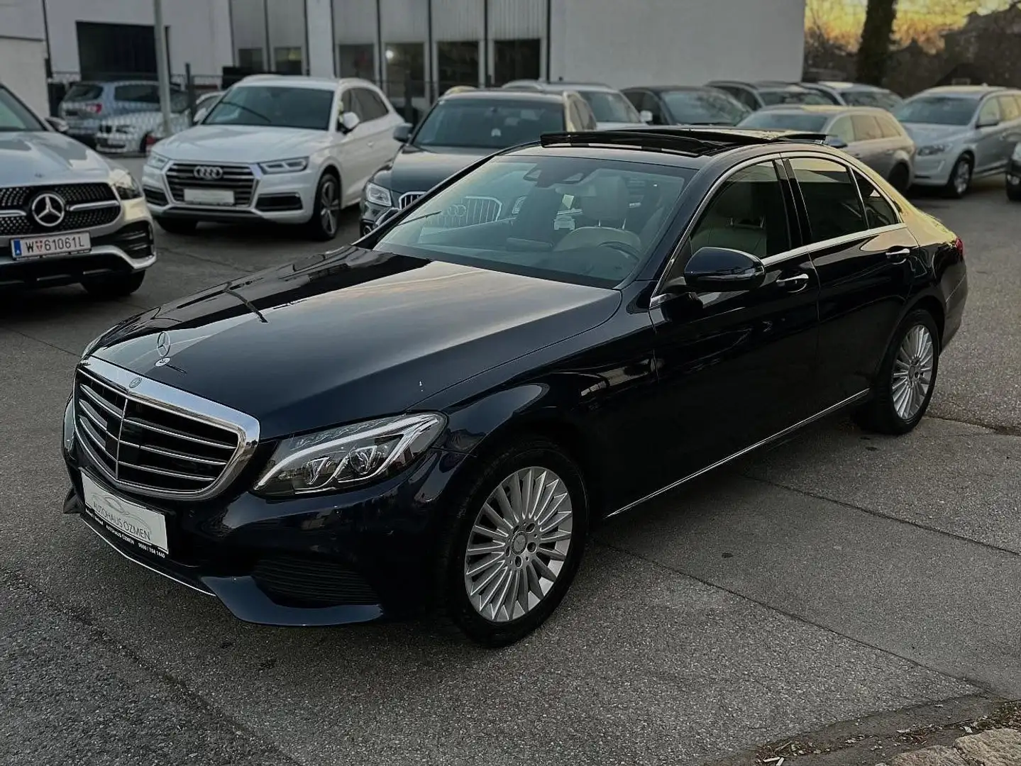 Mercedes-Benz C 200 d Avantgarde Bleu - 1