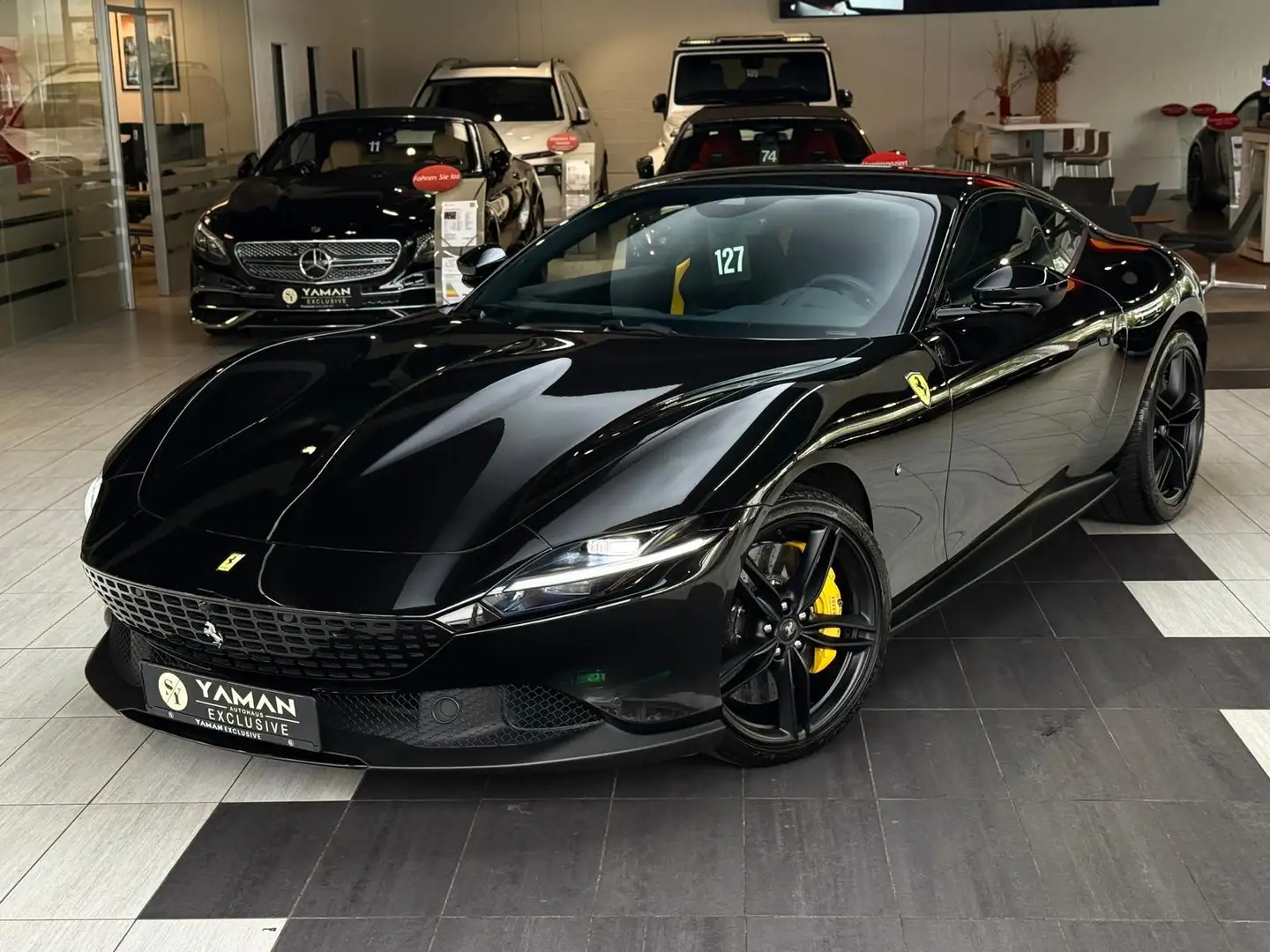 Ferrari Roma MagneRide*BeifahrerDispl*JBL*Carbon Schwarz - 1