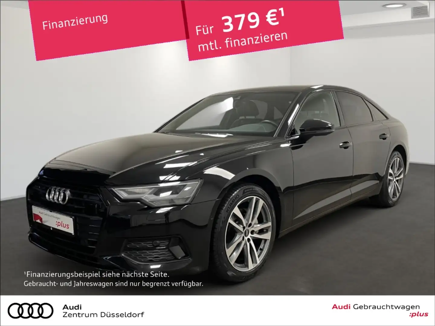 Audi A6 Lim. 40 TDI quattro sport LEDER KAMERA VIRTUAL ACC Schwarz - 1