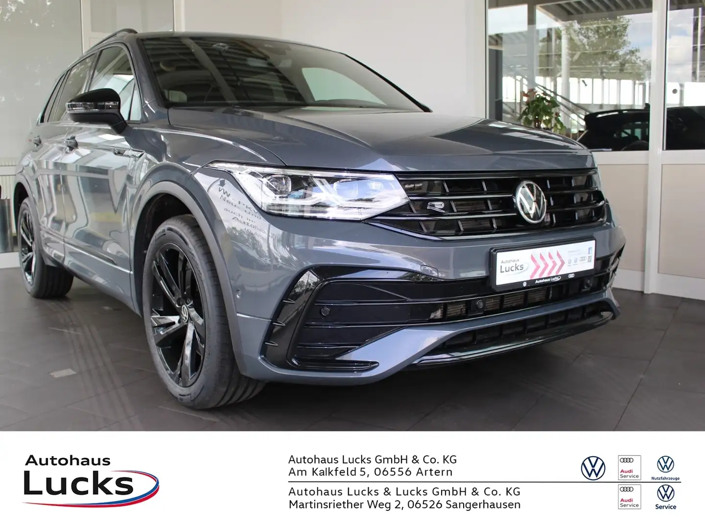 Volkswagen Tiguan 2.0 TDI ALLRAD NAVI AHK H&K LED-MATRIX Gris - 1