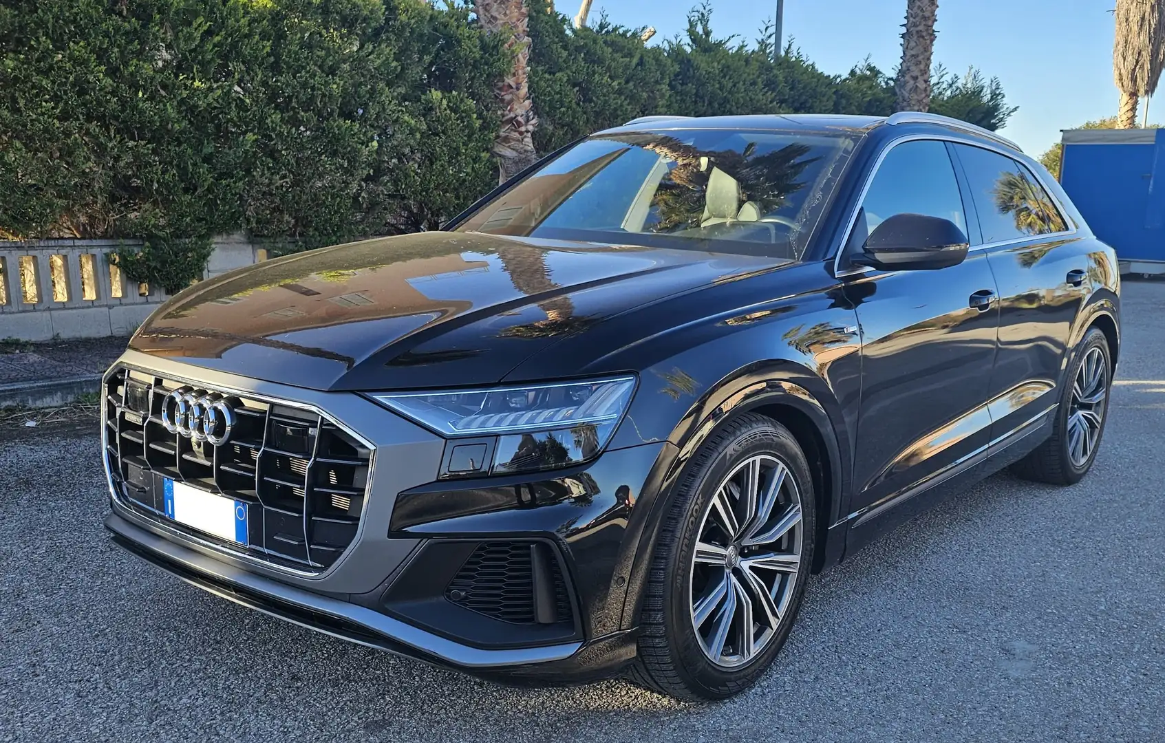 Audi Q8 Q8 I 2018 50 3.0 tdi mhev Sport quattro tiptronic Nero - 1