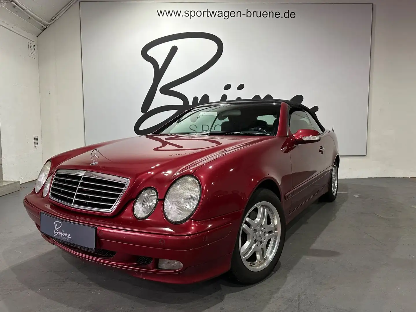 Mercedes-Benz CLK 200 GARANTIE/5-GANG/BOSE/LEDER/KLIMA/SCHECKH Rot - 1