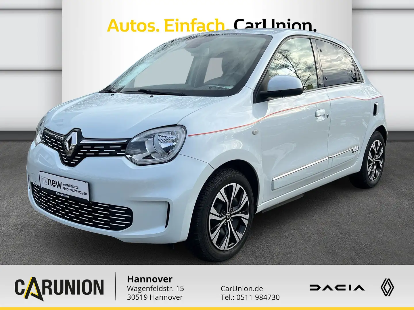 Renault Twingo E-TECH 100% el. VIBES Weiß - 1