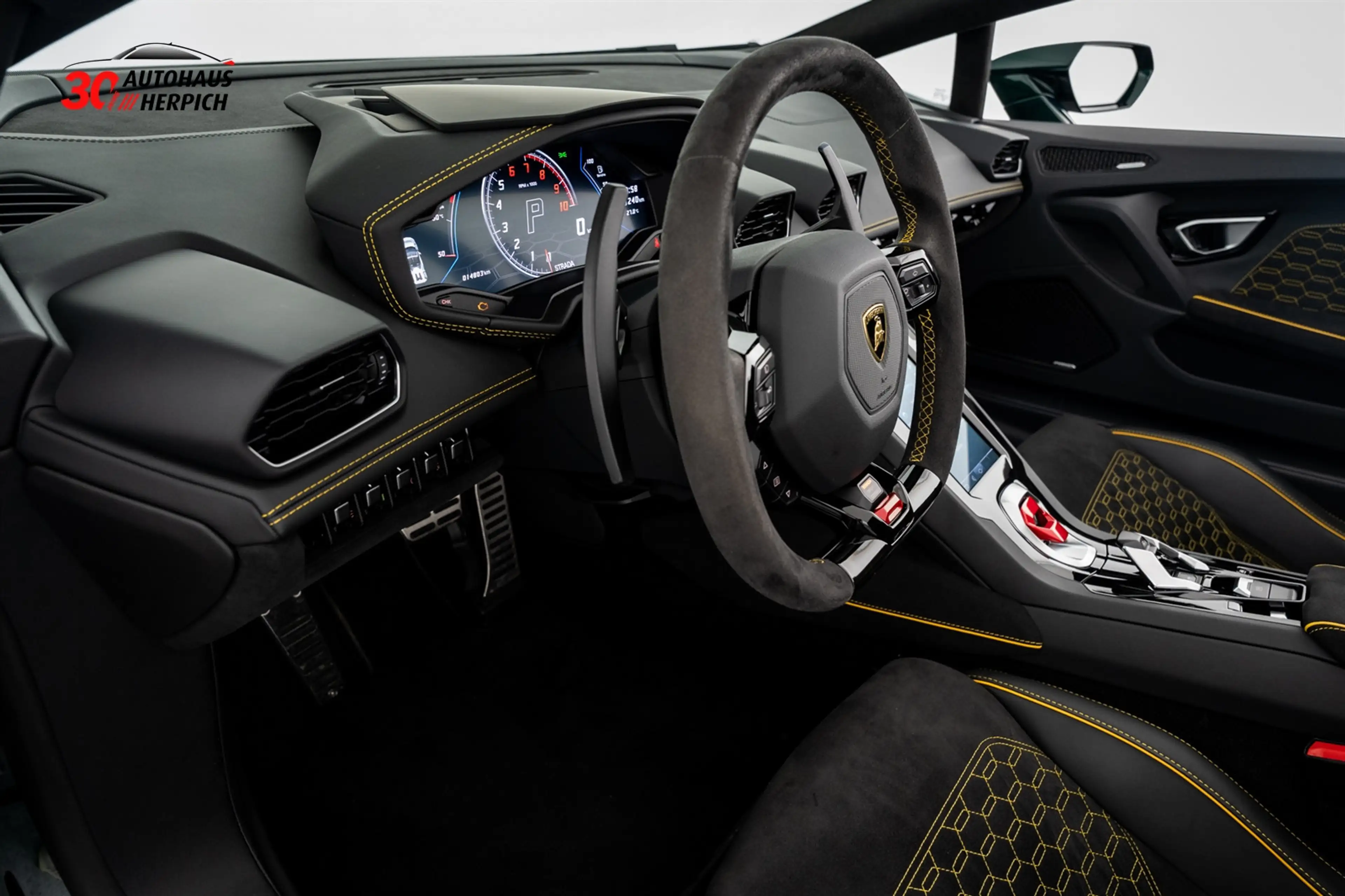 Lamborghini Huracán EVO RWD Spyder Verde Hydra Lift Sensonum — photo 12