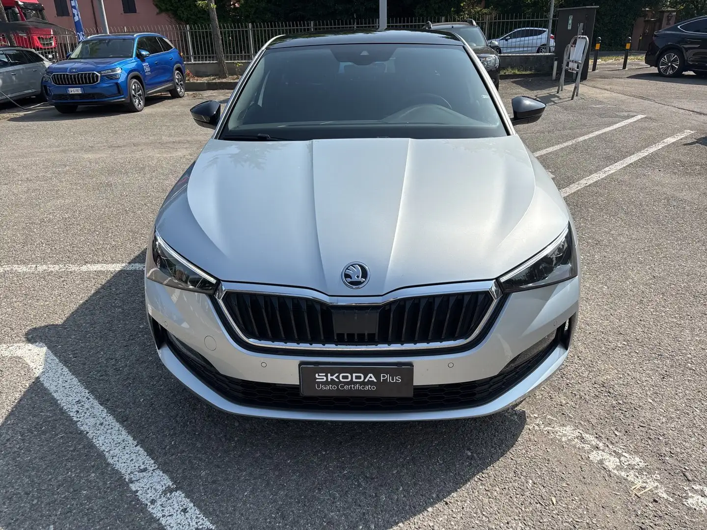 Skoda Scala 1.5 TSI ACT DSG Sport Argento - 2