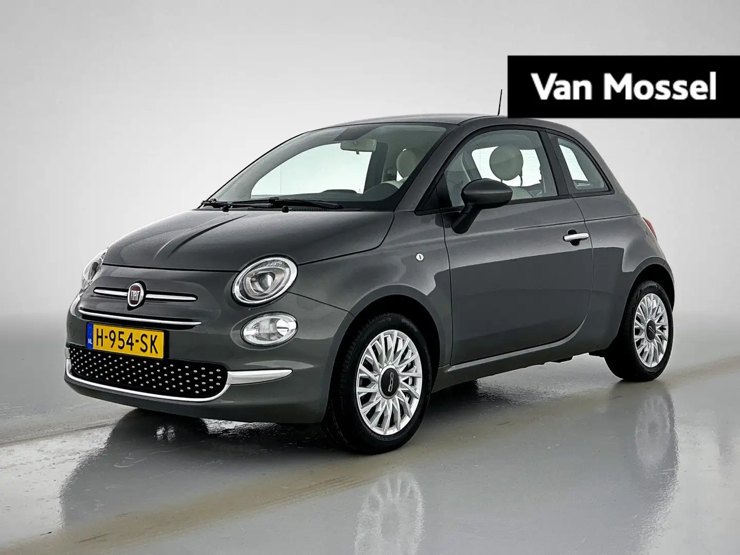 Fiat 500 1.0 Hybrid Lounge | Apple Carplay/Android Auto | P Gris - 1