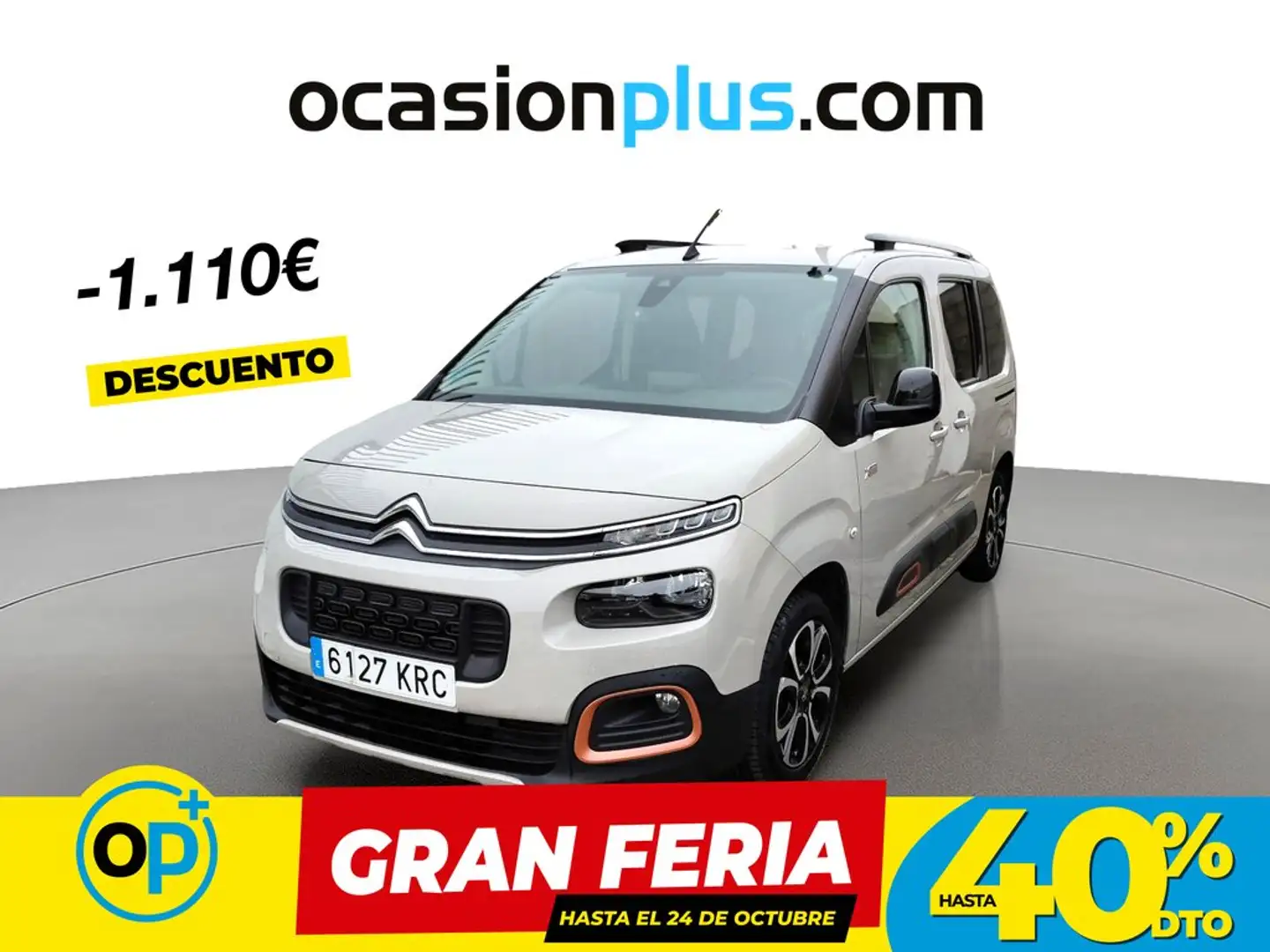 Citroen Berlingo BlueHDi S&S Talla M Shine 100 Beige - 1