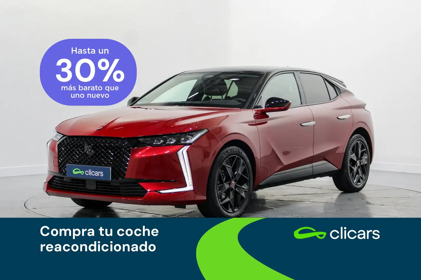 DS Automobiles DS 4 BlueHDi Performance Line Aut. 130 Rojo - 1