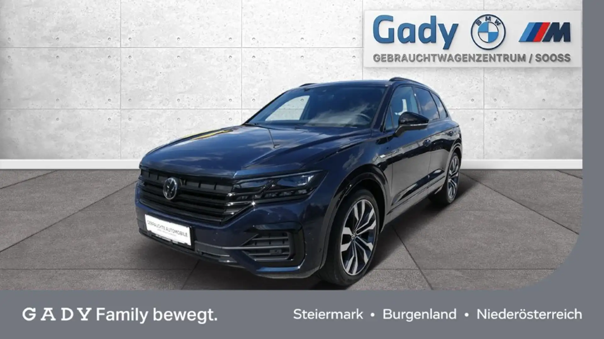 Volkswagen Touareg 4Motion V6 TDI SCR R-Line Blau - 1
