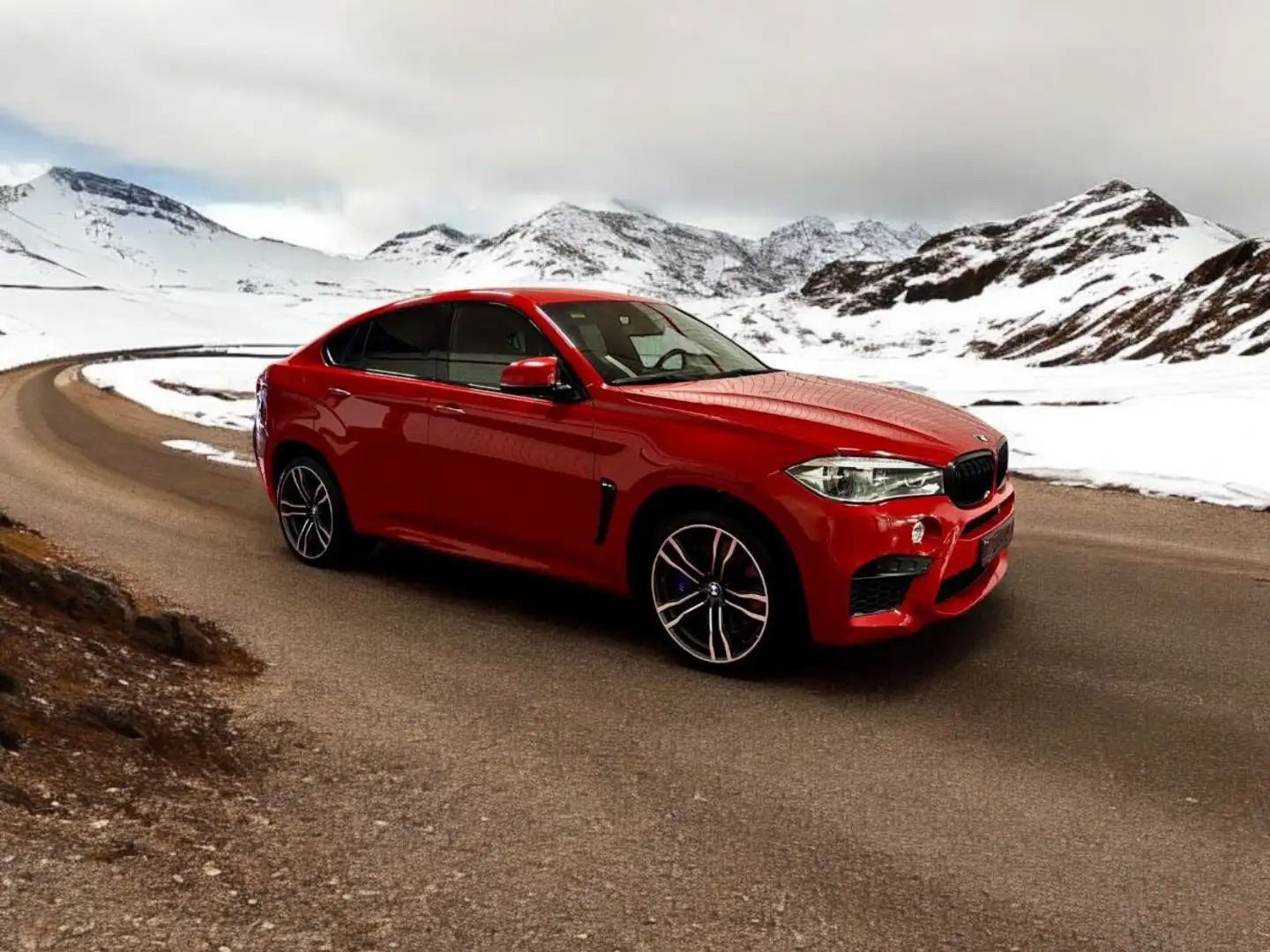 BMW X6 M X6M 4.4 Bi Turbo Rouge - 1