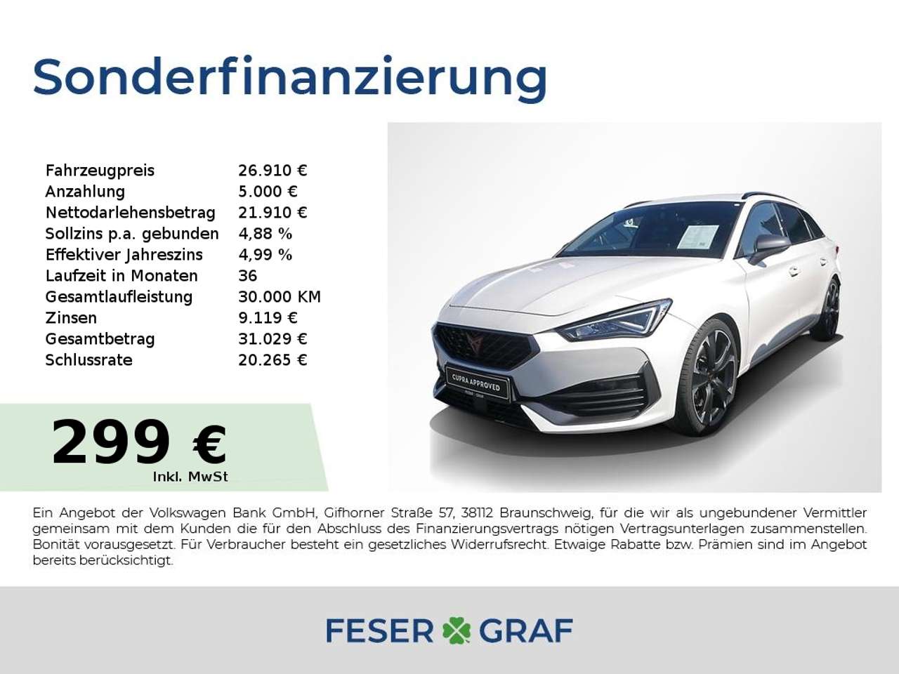 Cupra Leon — Cupra Leon Sportstourer VZ 2.0 TSI NAVI/PDC/ACC/LED