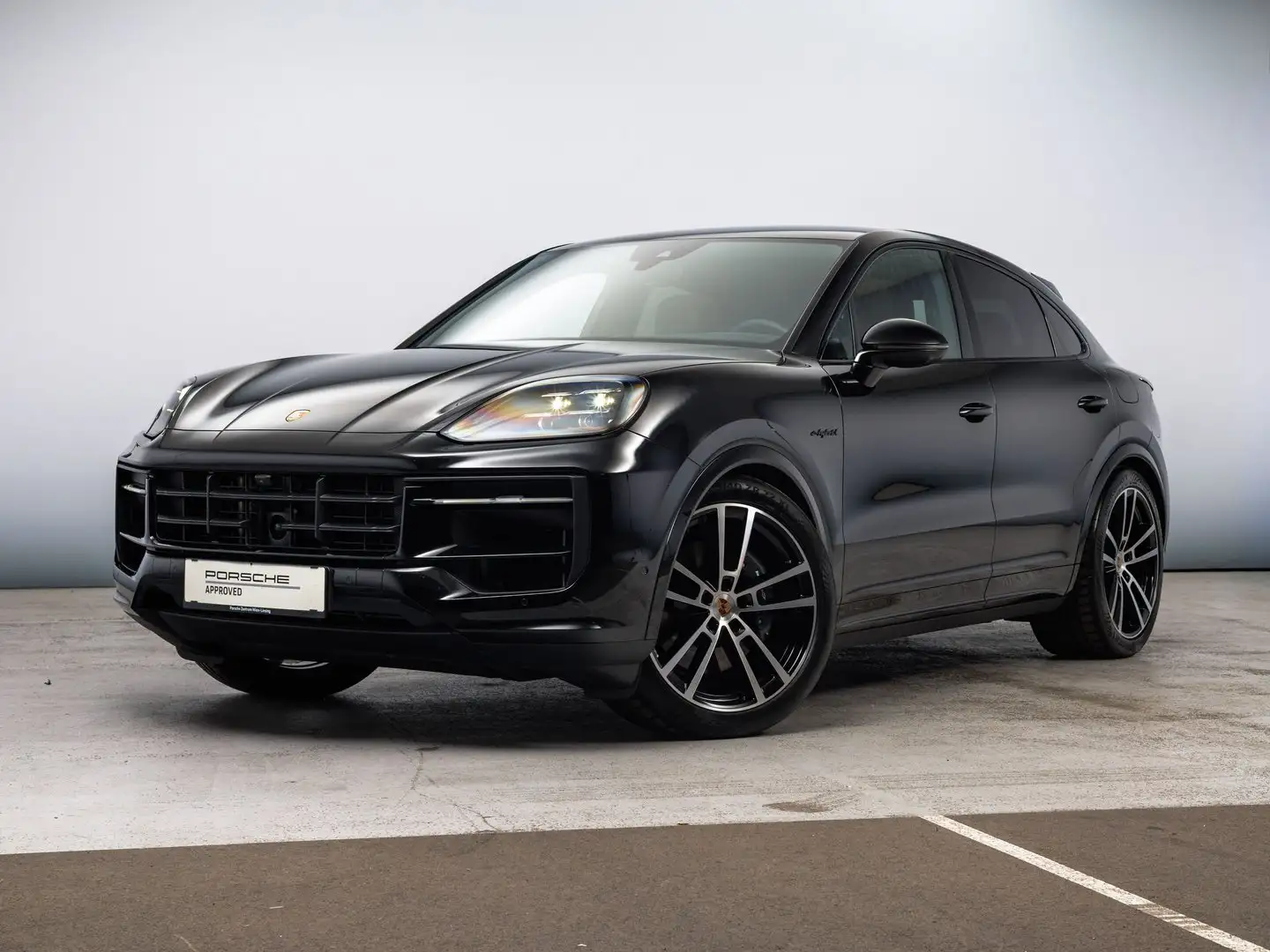 Porsche Cayenne E-Hybrid Coupé Schwarz - 1