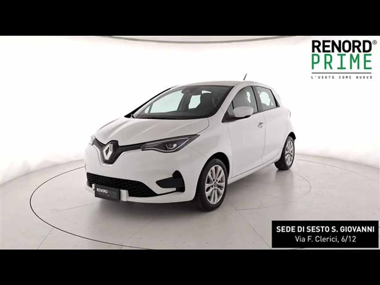 Renault ZOE Zen R135 BATTERIA DI PROPRIETA' Bianco - 1