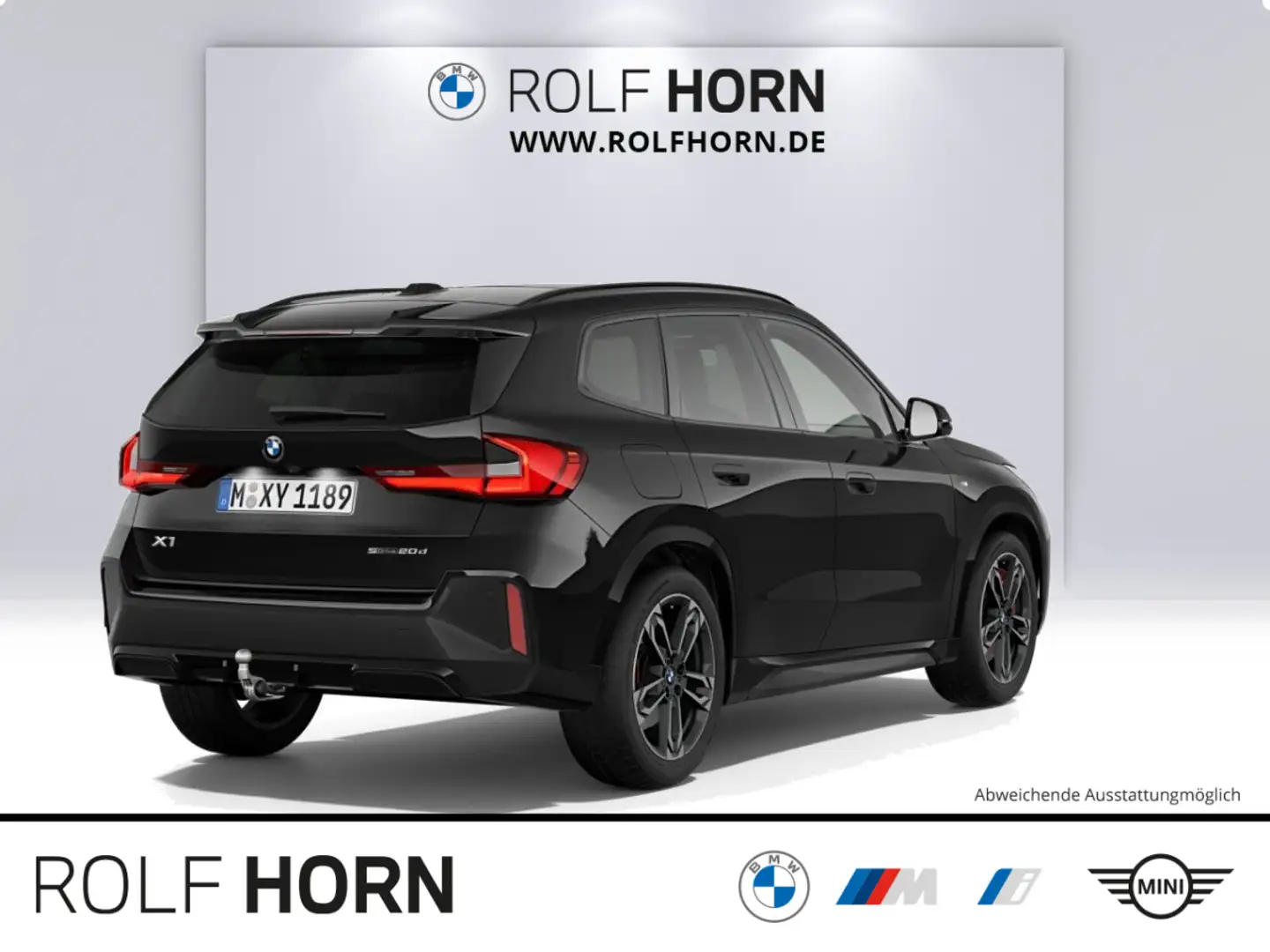 BMW X1 sDrive20d M Sport M Pro SHZ HUD AHK 360 Pano Schwarz - 2