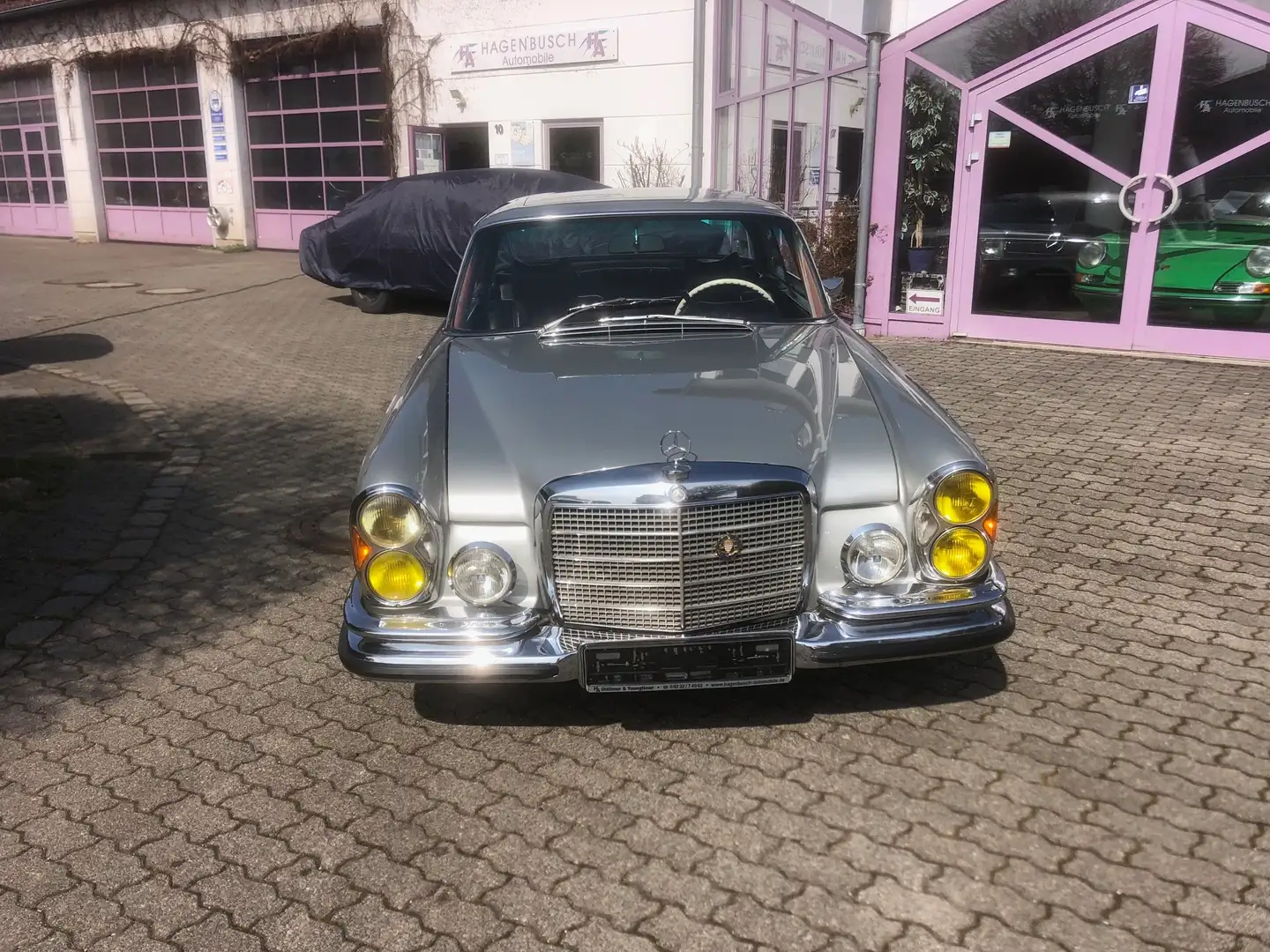 Mercedes-Benz 280 3.5 - Flachkühler Coupe - Oldtimer Argent - 2