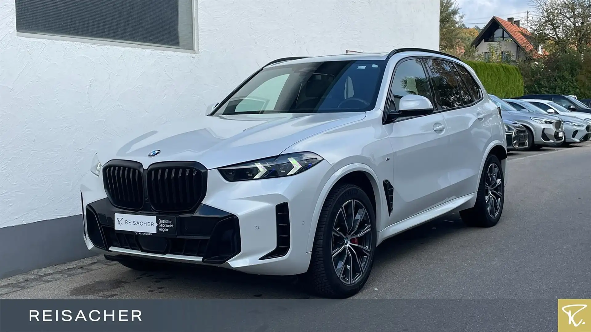 BMW X5 xDr.30d A M Sport PRO HUD SkyLou,AHK,DAPro, Weiß - 1