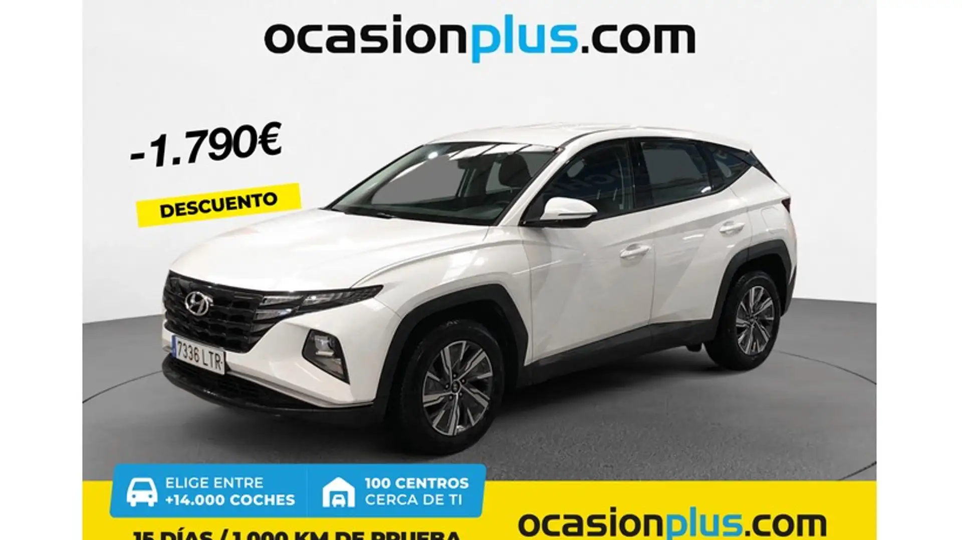 Hyundai TUCSON 1.6 TGDI Klass 4x2 Blanc - 1