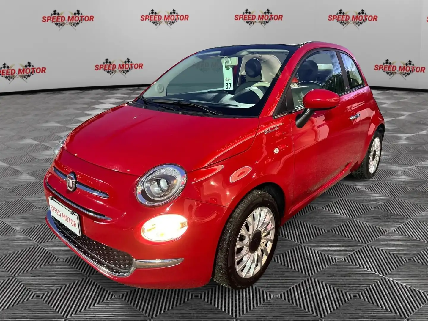 Fiat 500 500 C 1.0 Hybrid Dolcevita, CARPLAY, SENSORI Rosso - 1