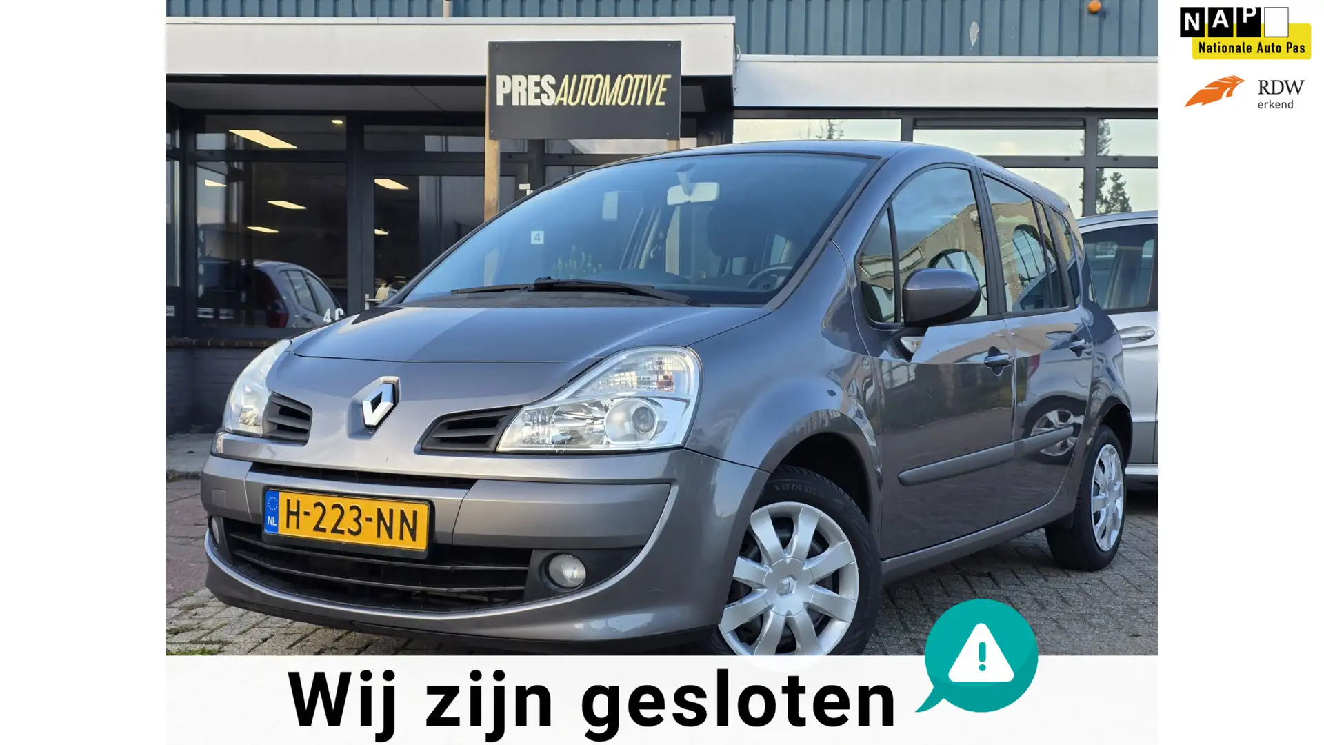 Renault Grand Modus 1.2-16V Night & Day | NIEUWE D-RIEM Gri - 1