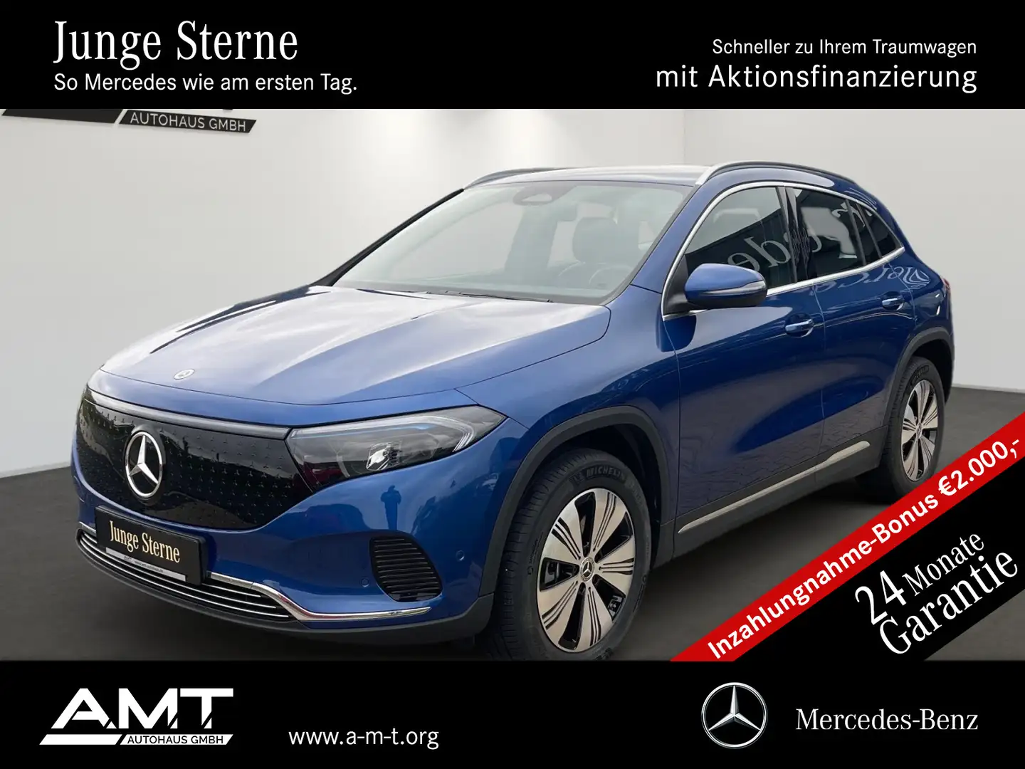 Mercedes-Benz EQA 300 EQA 300 4MATIC Progressive Advanced*AHK*Kamera LED Blau - 1