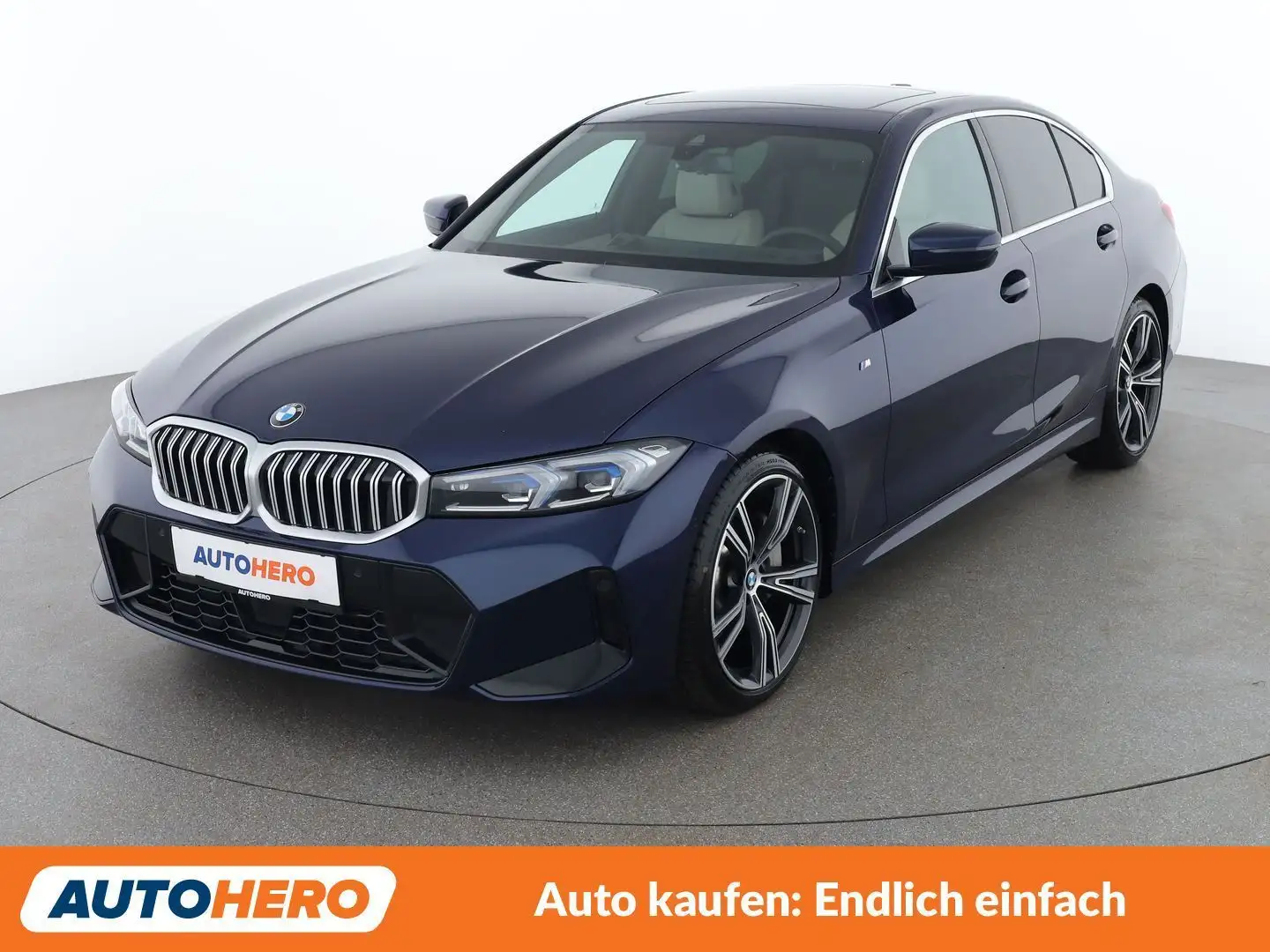 BMW 330 330d Mild-Hybrid xDrive M Sport Blau - 1