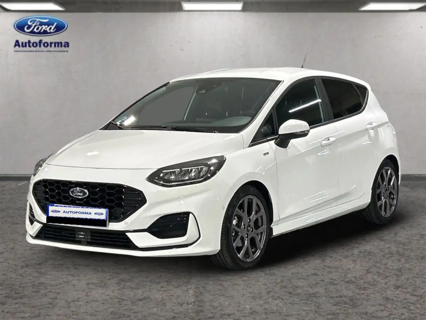 Ford Fiesta 1.0 EcoBoost MHEV ST Line X Aut. 125 Blanco - 1