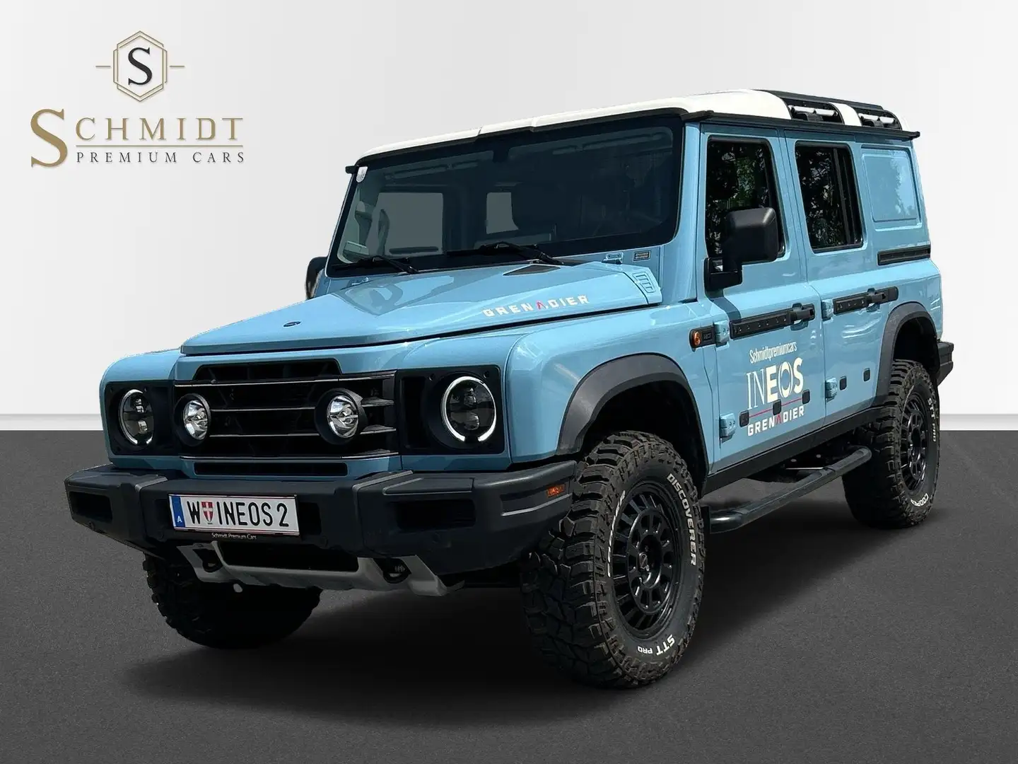 Ineos Grenadier Utility Wagon jetzt einfach mieten! Blau - 1